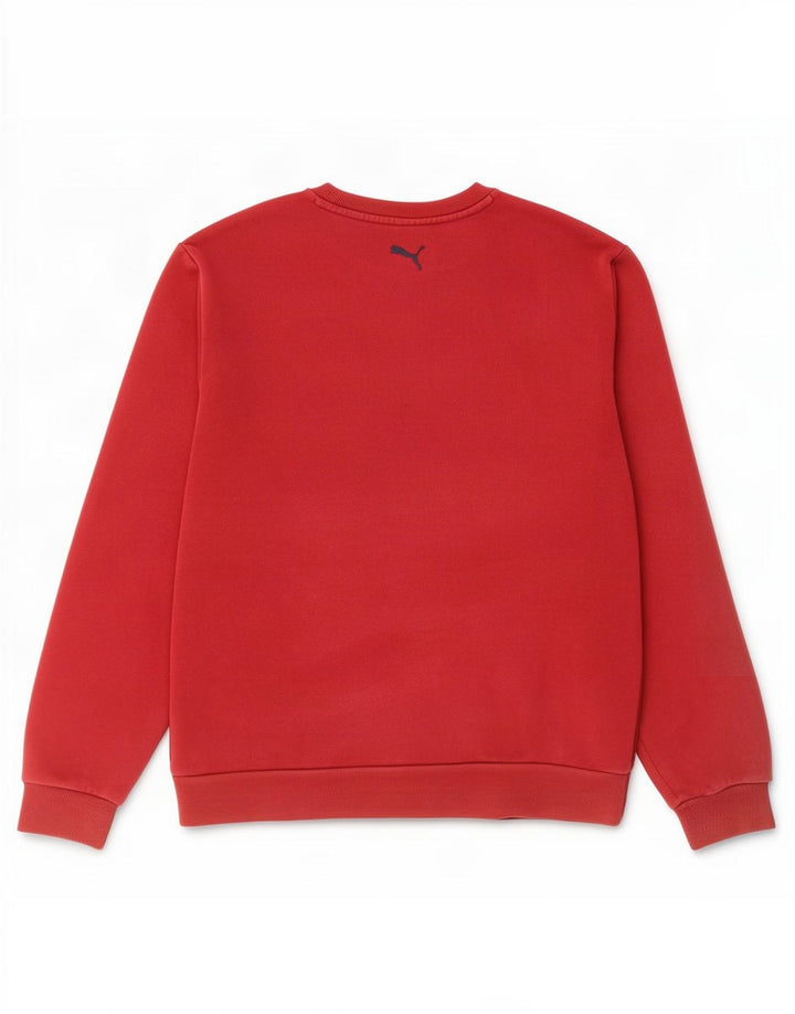 Puma Sweat-Shirt Graphique Homme Rouge Taille L