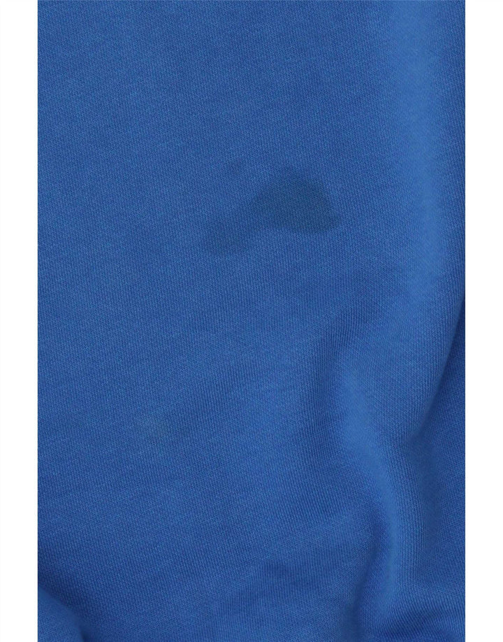 Puma Sweat-shirt pour homme en coton color block Bleu 2XL