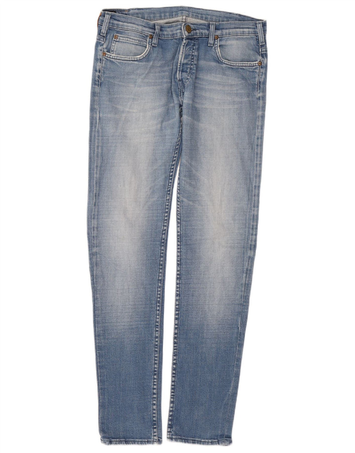 Lee Powell Jean Slim Femme W32 L34 Bleu Coton