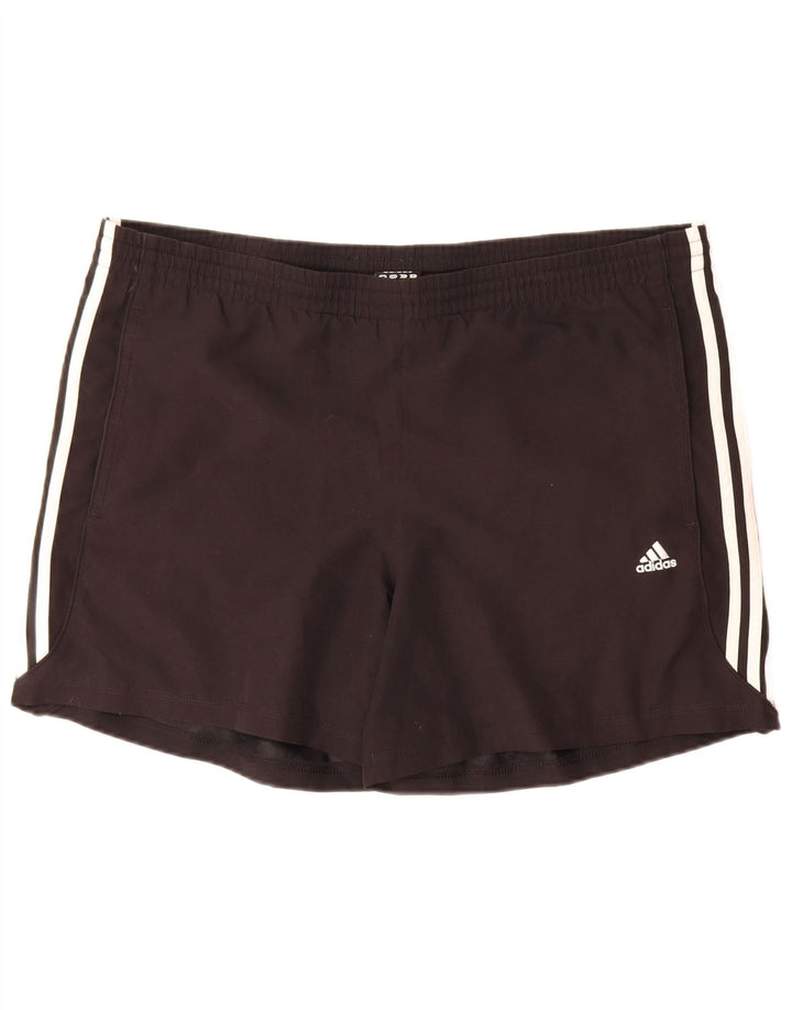 Adidas Short de sport Climalite pour homme, grand, noir, polyester