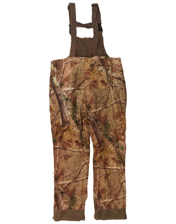 GAME WINNER Salopette Homme Pantalon Salopette XL W36 L28 Marron Camouflage