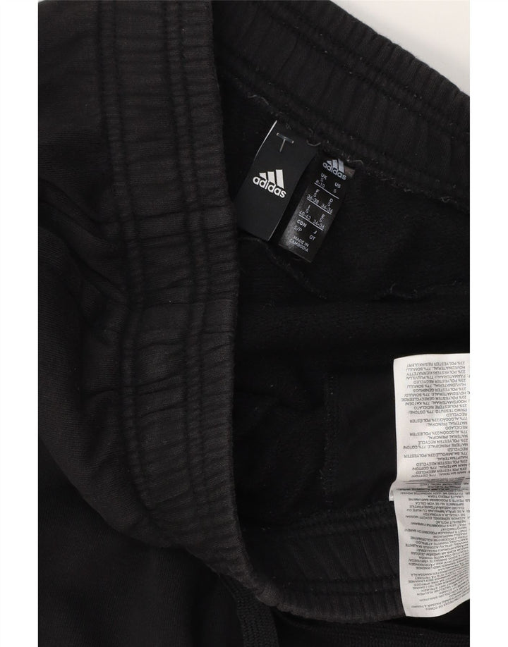 ADIDAS Pantalon de survêtement pour femme Joggers UK 8/10 Small Noir Coton