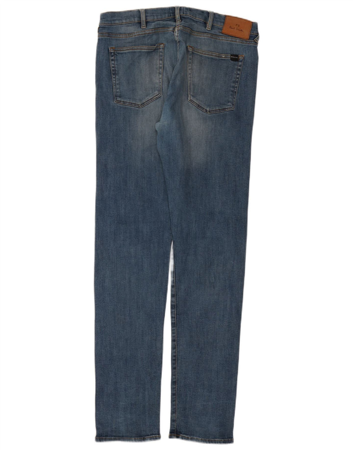 Paul Smith Jean Slim Homme W34 L33 Bleu Coton