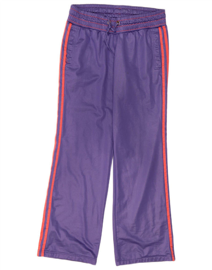 Adidas Pantalon de survêtement pour femme UK 14 Violet moyen Polyester