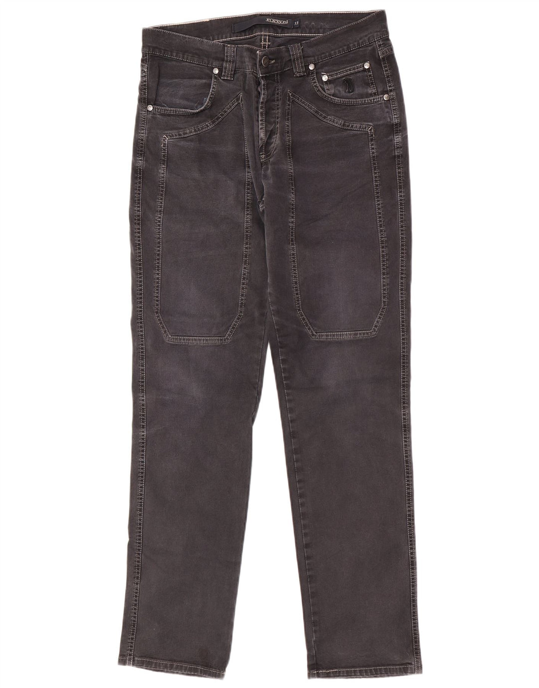 Jeckerson Jean Slim Homme W33 L33 Noir Coton