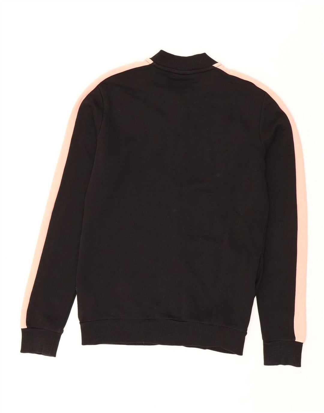 Puma Veste de survêtement graphique pour femme UK 10 Small Noir Colourblock
