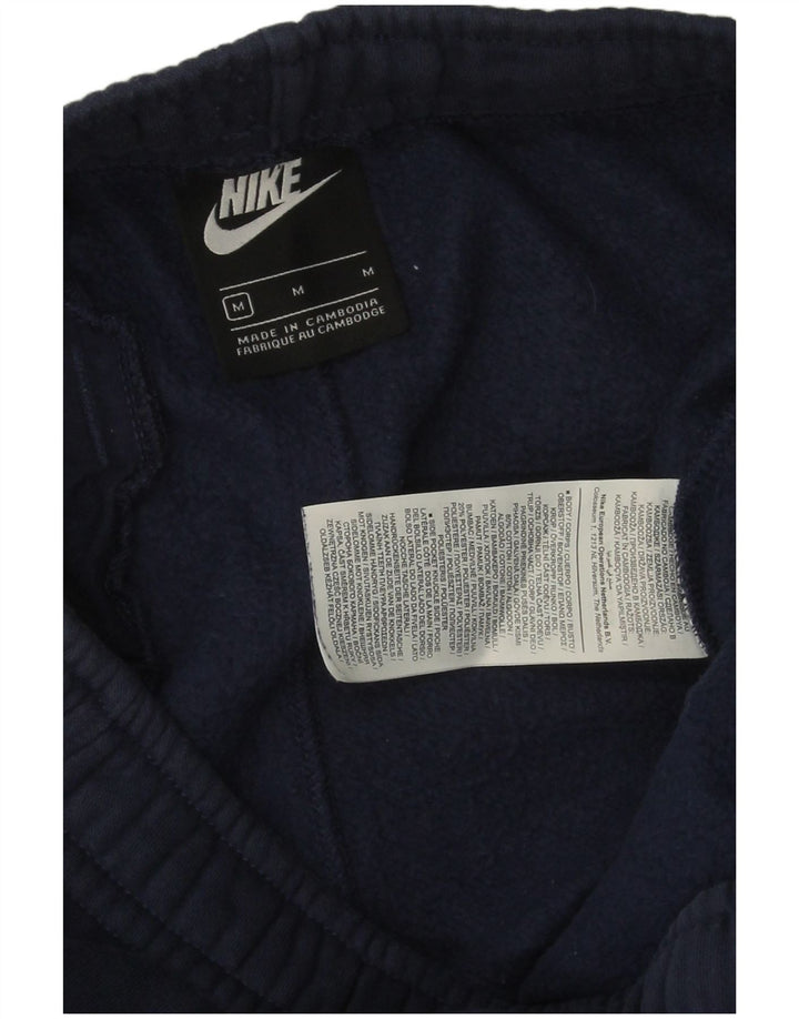 Nike Pantalon de survêtement pour homme en coton bleu marine moyen