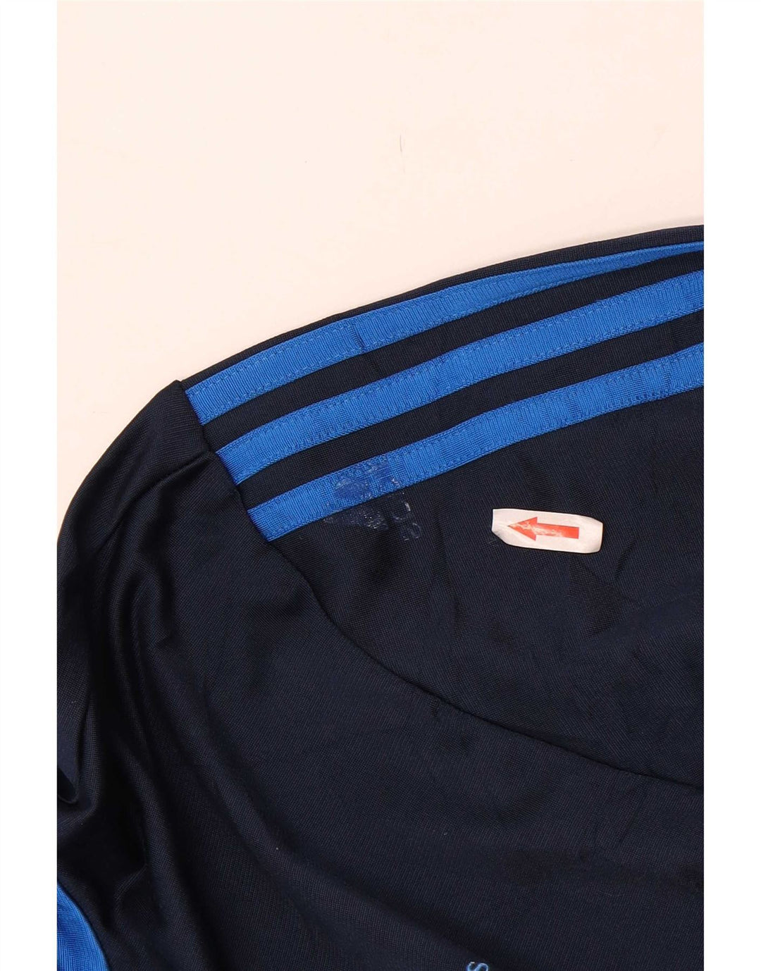 Adidas Veste de survêtement pour homme UK 38/40 Bleu marine moyen Polyester