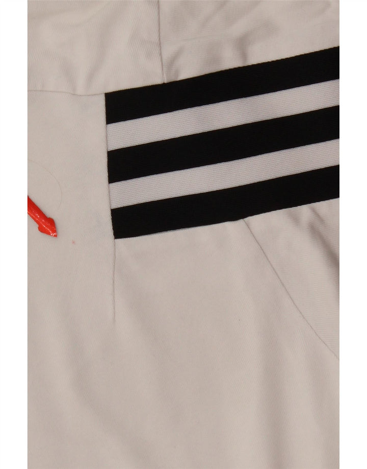 Adidas T-Shirt Homme Blanc Moyen Coton