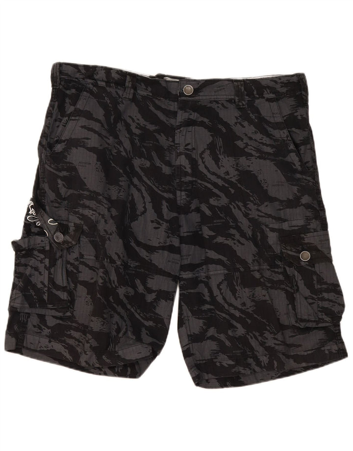 Billabong Short Cargo Graphique W40 XL Homme Gris Camouflage