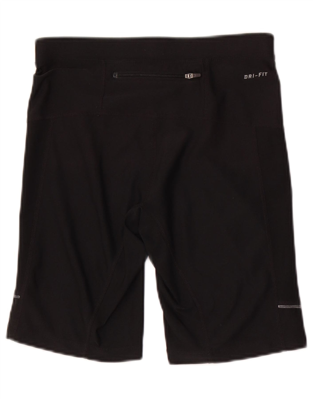 Nike Short de sport Dri Fit pour femme UK 8 Small Noir Polyester