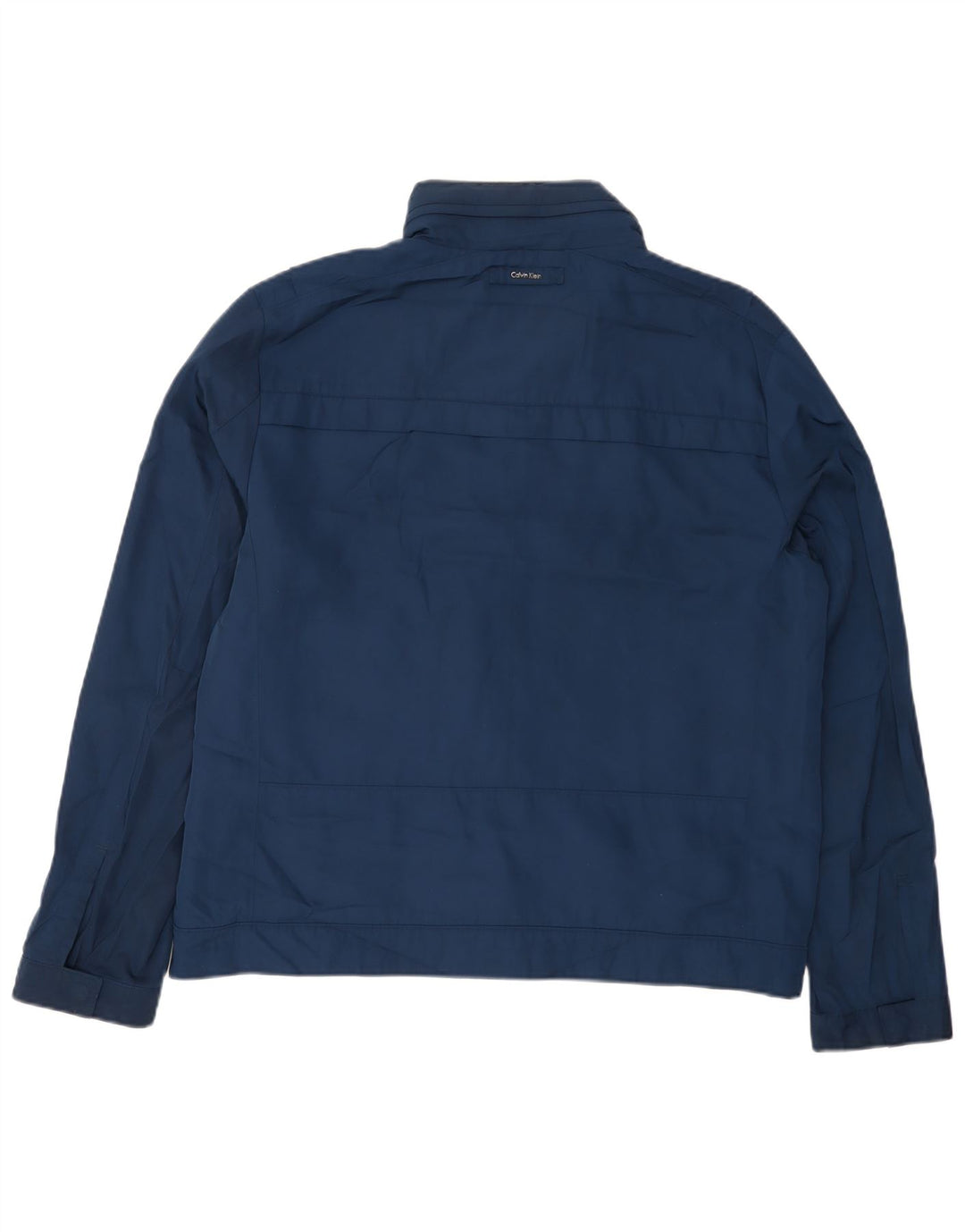 Calvin Klein Veste Bomber Homme UK 42 XL Bleu Marine Polyester