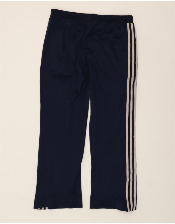 ADIDAS Pantalon de survêtement pour femme UK 14 Medium Navy Blue Polyamide