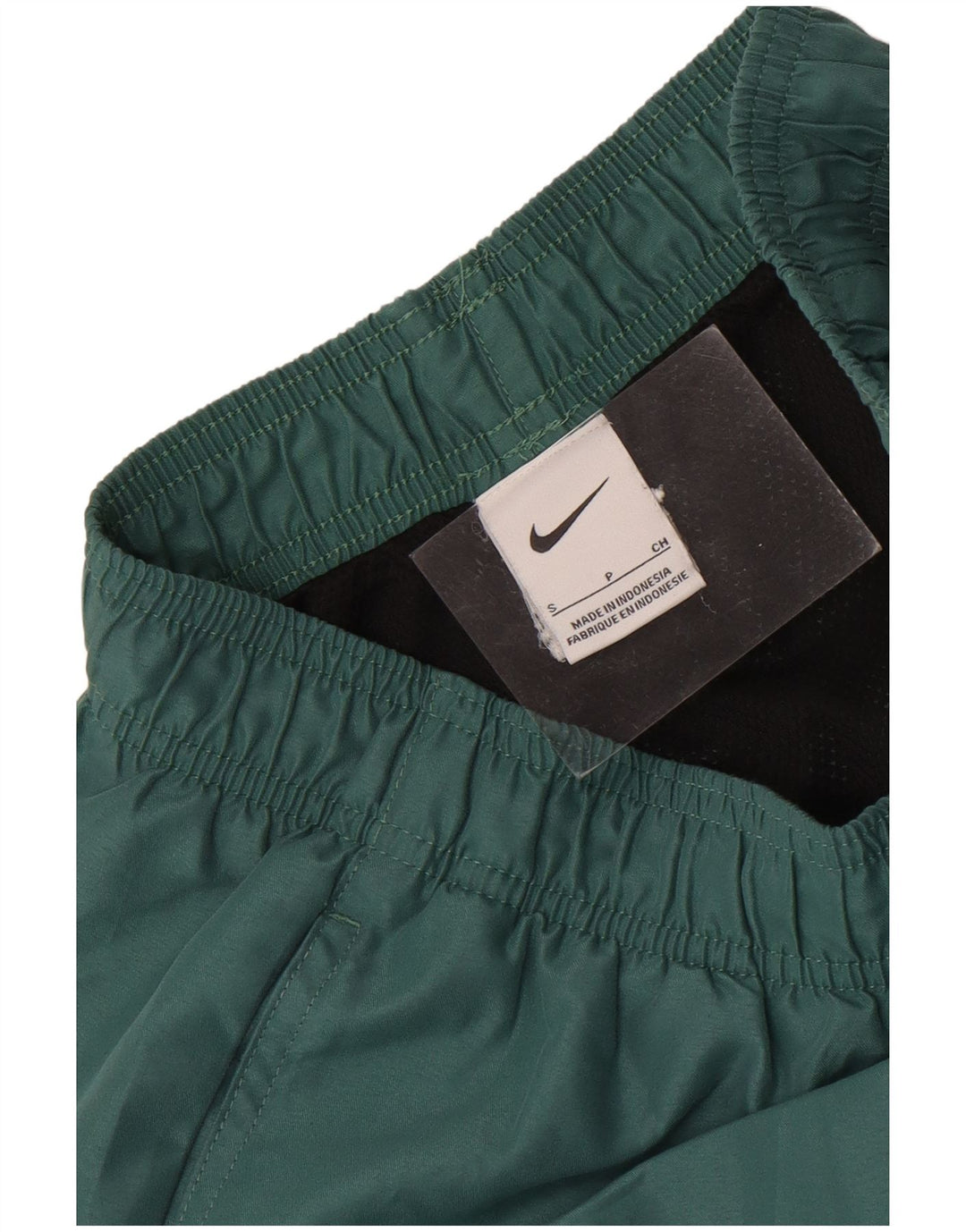 Short de sport Nike pour hommes, petit, vert, polyester