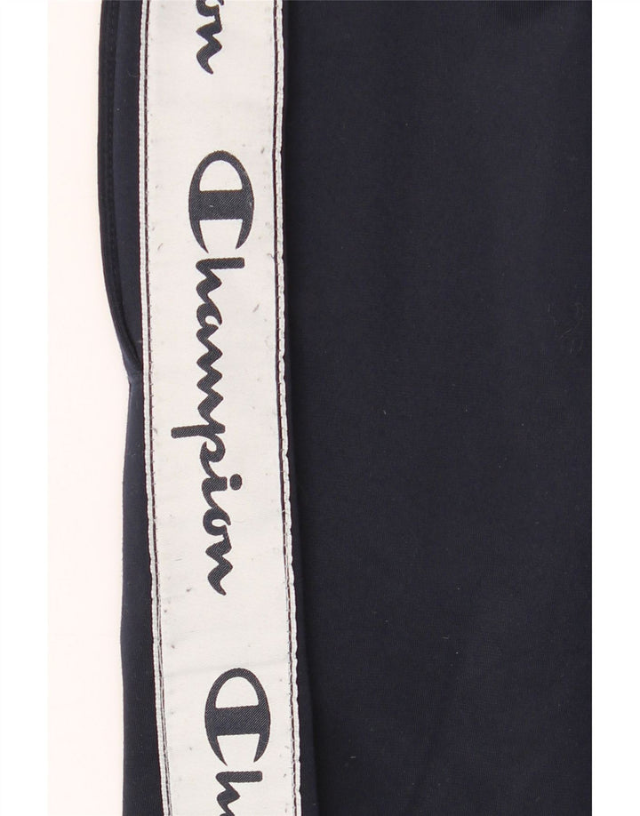Champion Pantalon de Survêtement Graphique Homme Bleu Marine Moyen Colourblock