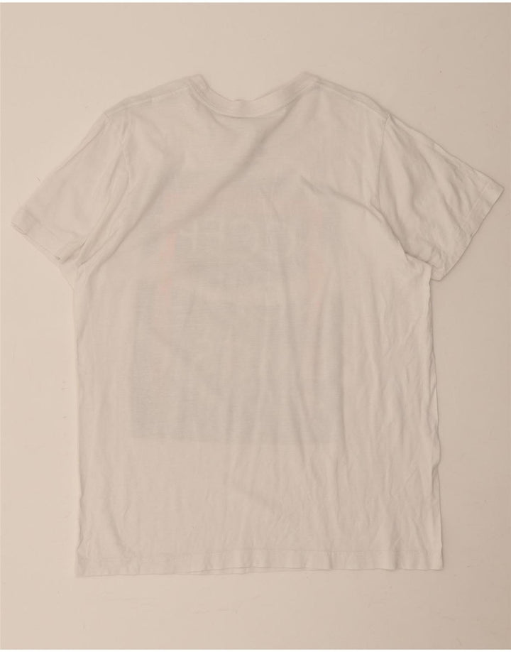Nike T-shirt graphique pour homme, grand, blanc