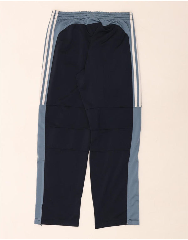 Adidas Pantalon de survêtement pour homme Small Bleu marine Colorblock Polyester
