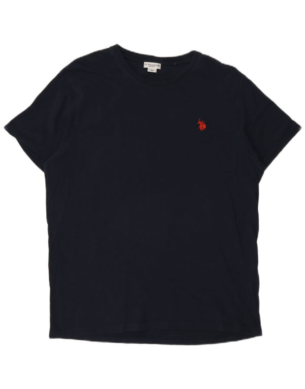 U.S. Polo Assn. T-Shirt Homme Top Bleu Marine Moyen Coton