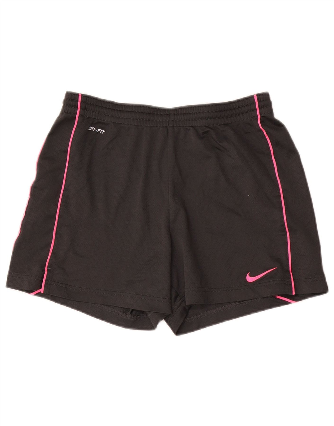 Nike Short de sport Dri Fit pour femme UK 10 Petit Gris Polyester