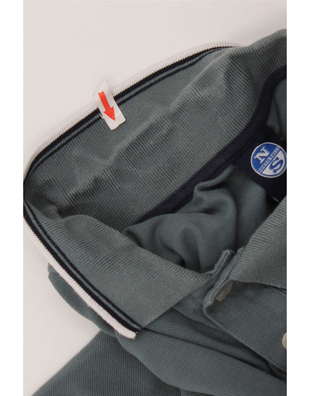 North Sails Polo Homme Gris Moyen Coton