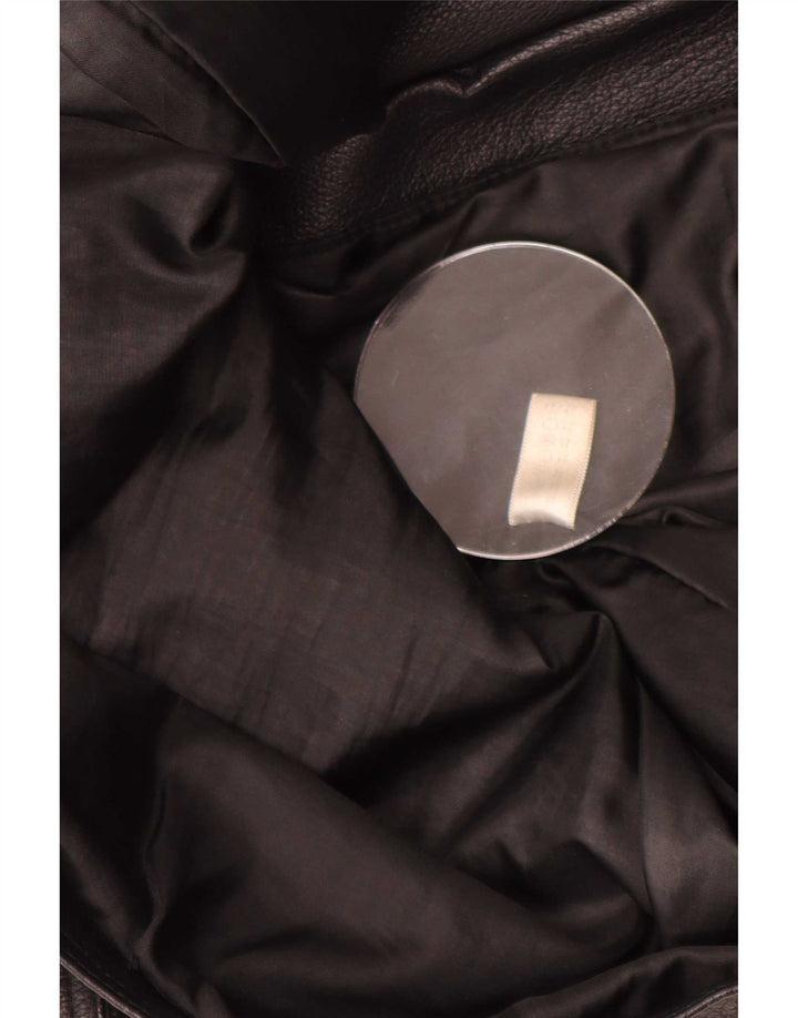 Canda Womens By C&A Veste de motard en cuir UK 12 Noir moyen
