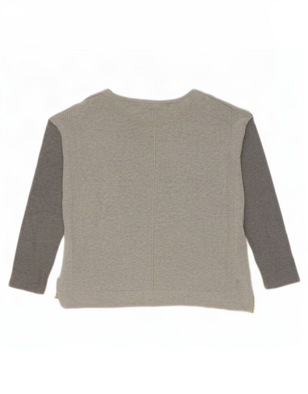 Pull White Stuff à col bateau pour femme UK 12 Gris moyen Colourblock