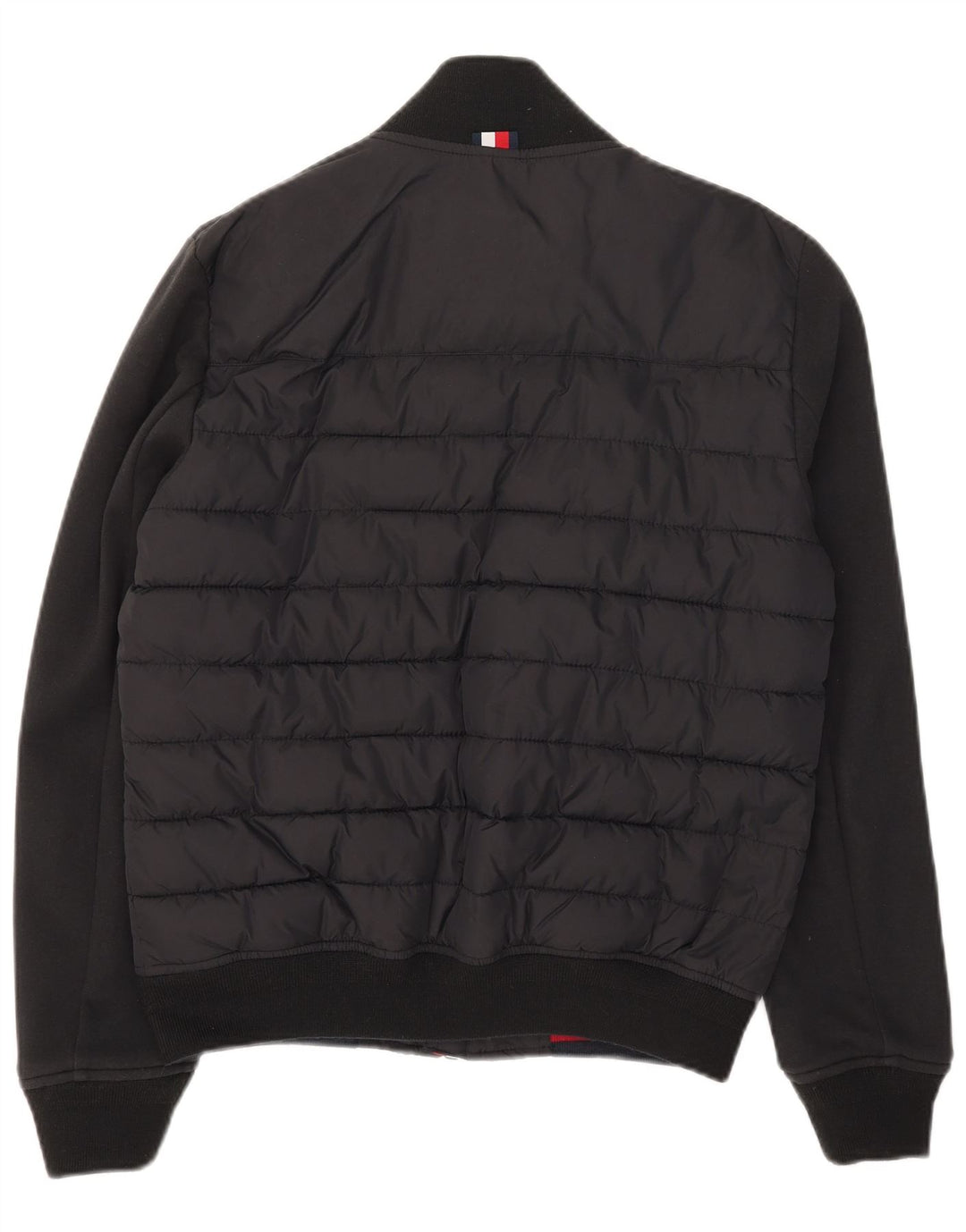 Tommy Hilfiger Veste matelassée bomber pour homme UK 36 Small Noir