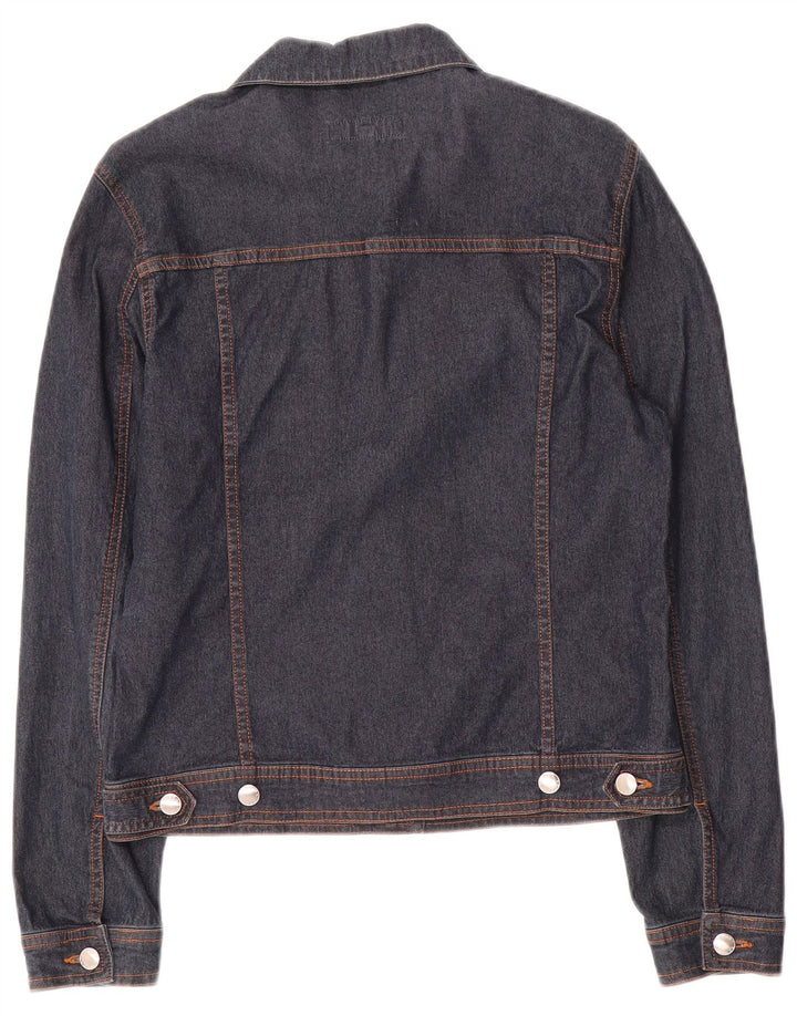 Veste En Jean Escada Femme IT 36 XS Bleu Marine Coton
