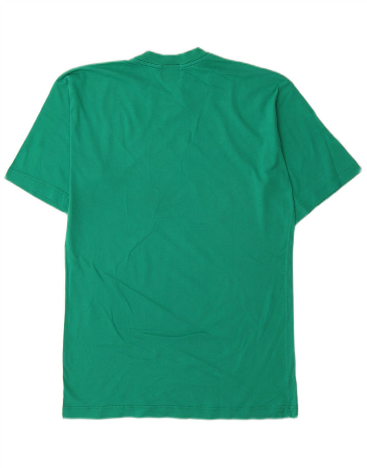 Trussardi T-Shirt Graphique Top Vert Moyen Coton |
