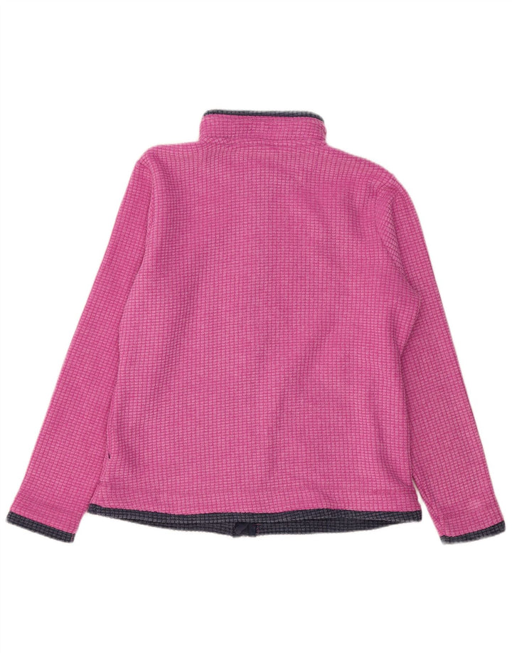 Weird Fish Veste polaire pour femme UK 14 Large Violet Polyester