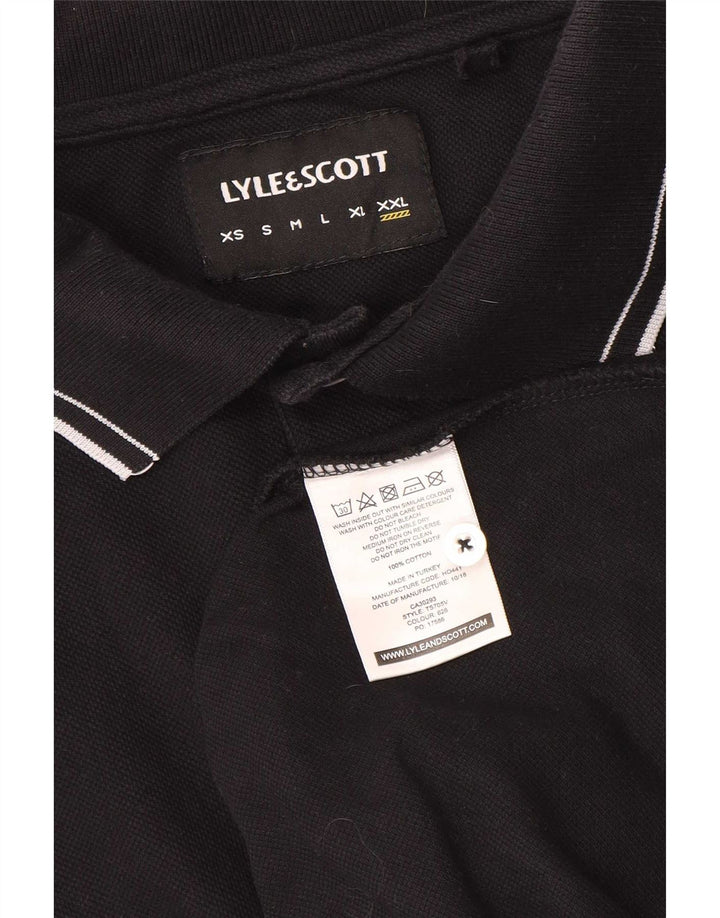 Lyle & Scott Polo Homme 2XL Noir Coton