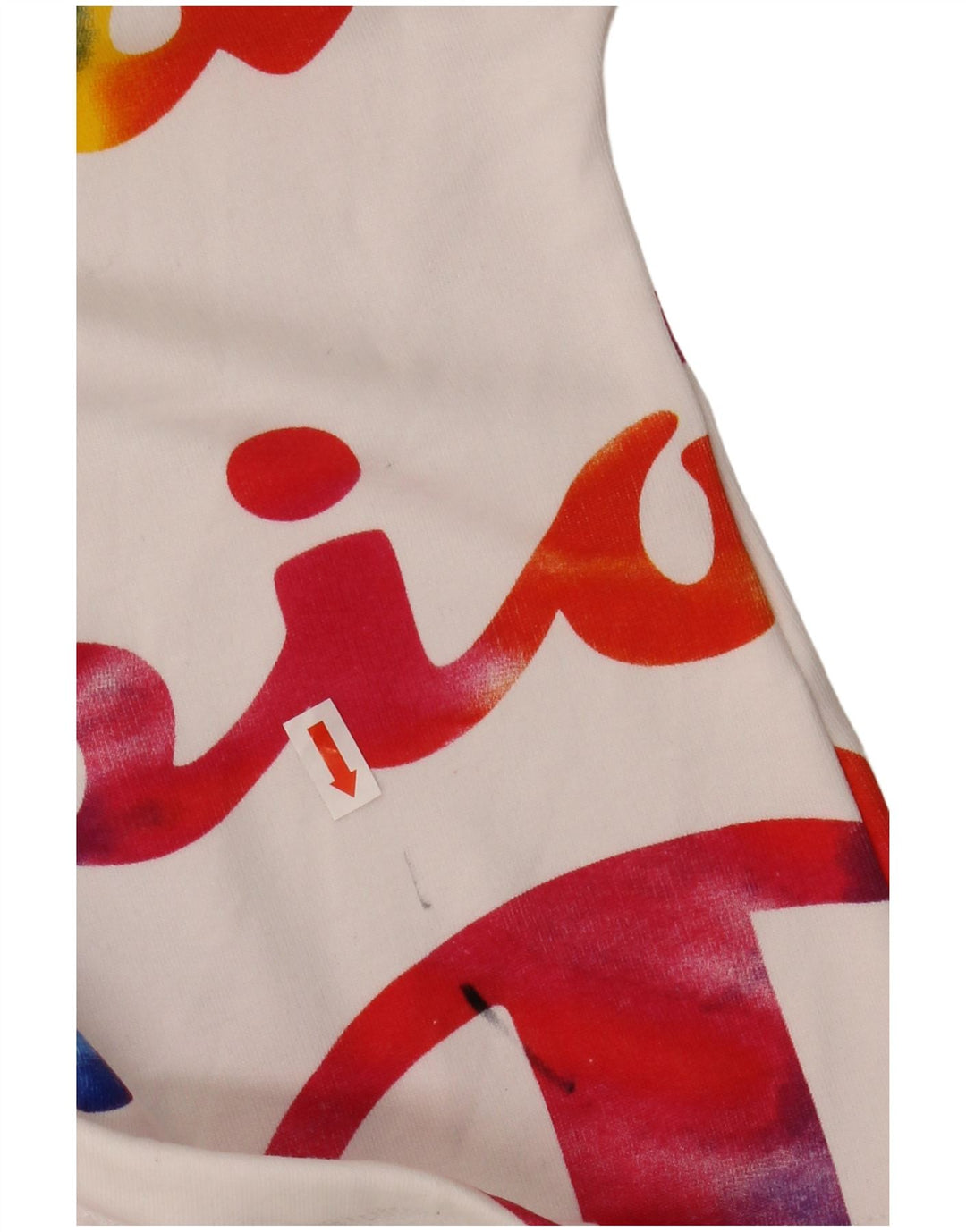 CHAMPION Sweat-shirt court surdimensionné pour femme UK 6 XS Blanc