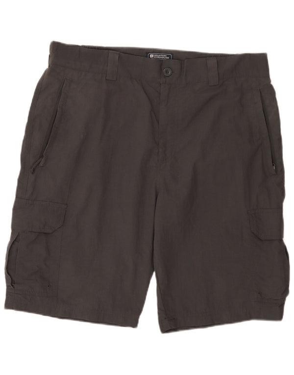 Mountain Warehouse Short Cargo Homme W36 Large Gris Polyamide