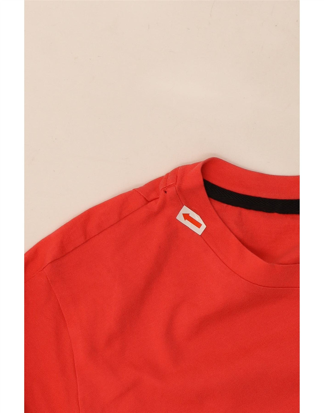 ADIDAS T-shirt graphique pour femme UK 14 Rouge moyen