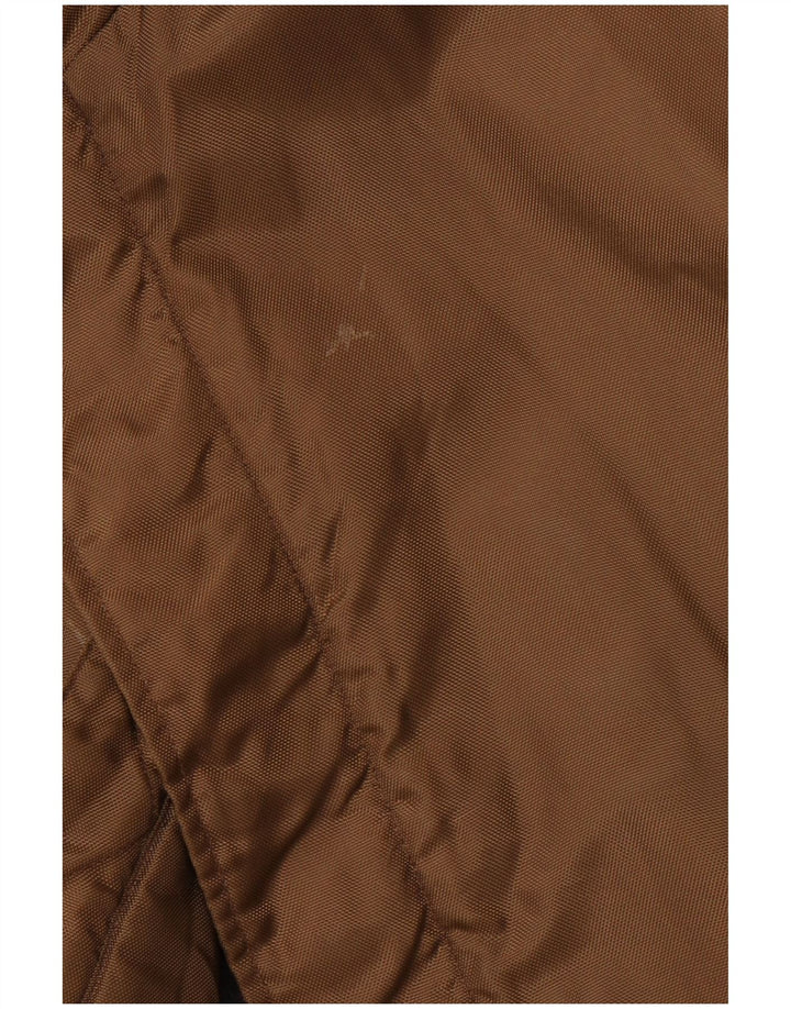 INVICTA Veste coupe-vent à capuche pour homme UK 42 XL Marron Polyamide