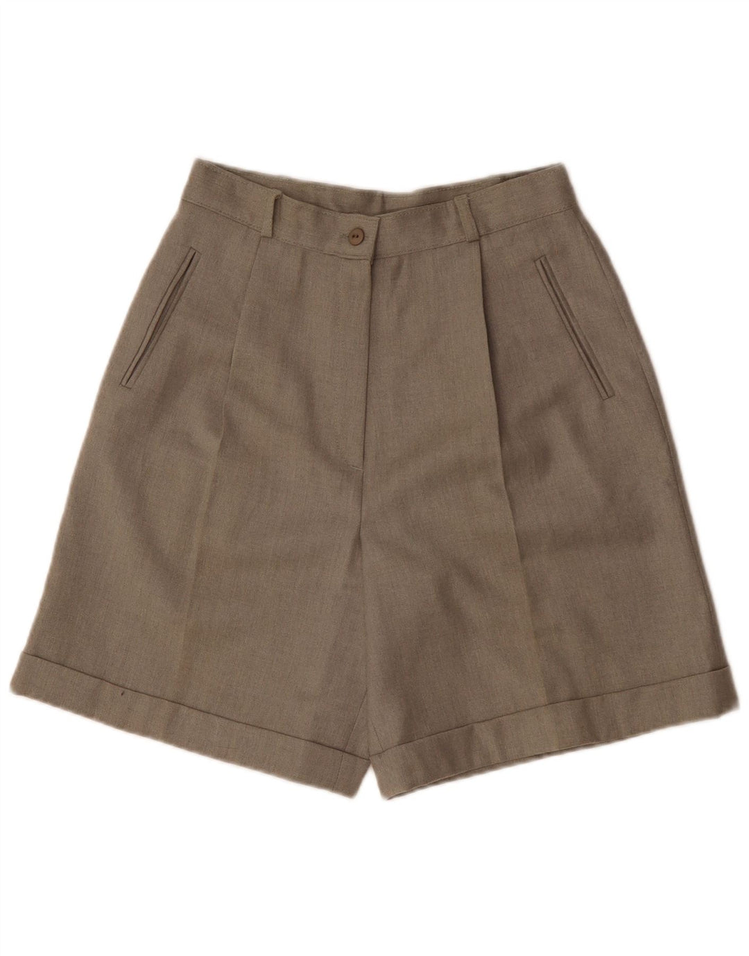 Andrea Mare Bermuda taille haute pour femme IT 44 Medium W28 Gris