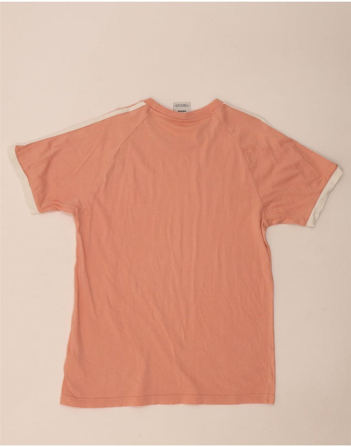 Adidas T-Shirt Femme Top UK 14 Coton Rose Moyen