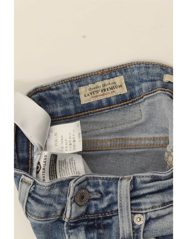 Levi's Jean évasé 726 Femme W26 L30 Bleu Coton