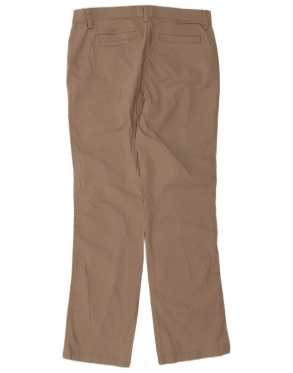Lee Pantalon décontracté droit Riders pour femme US 8 Medium W30 L29 Coton beige