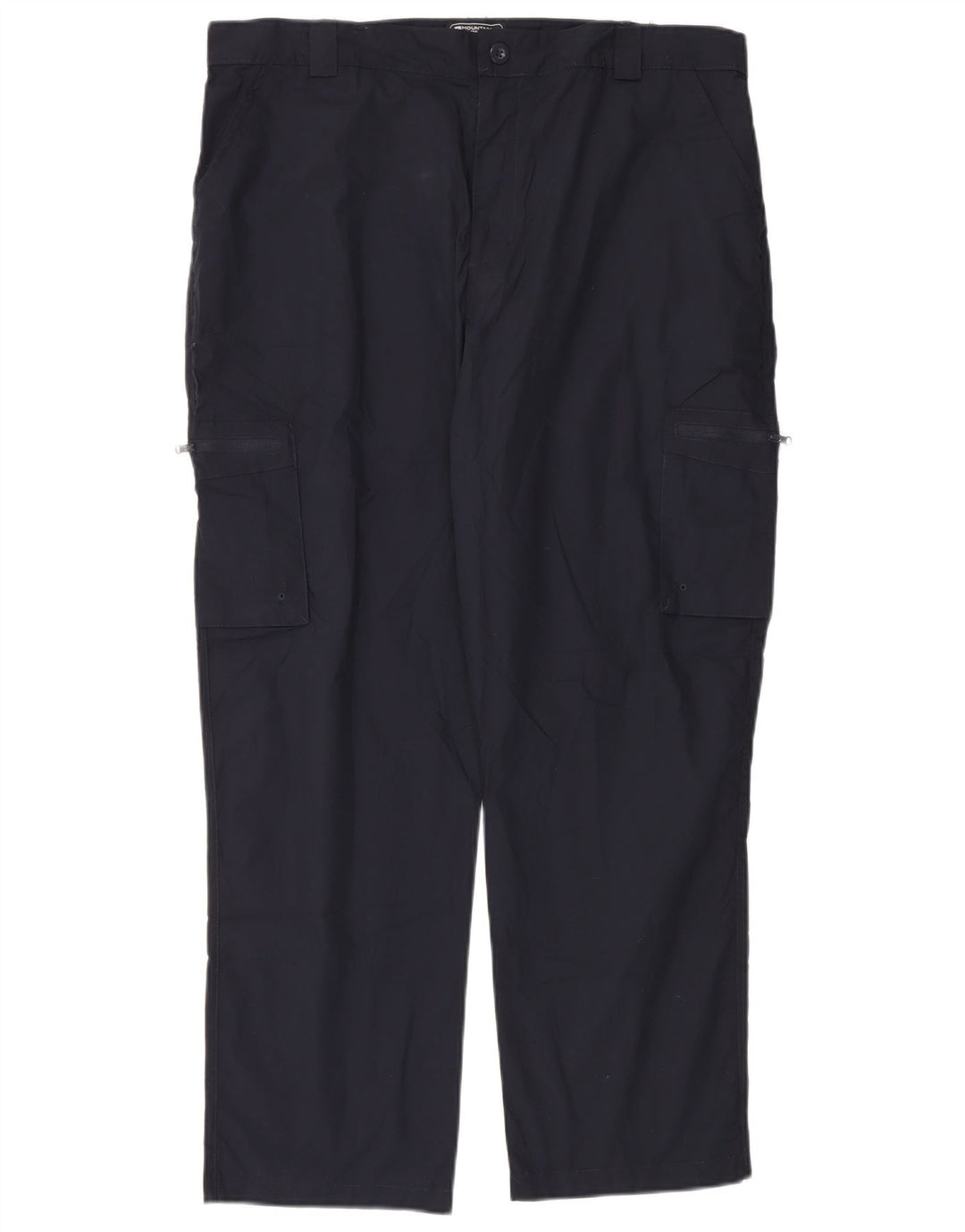 Mountain Warehouse Pantalon Cargo Regular Homme W40 L30 Bleu Marine Polyester