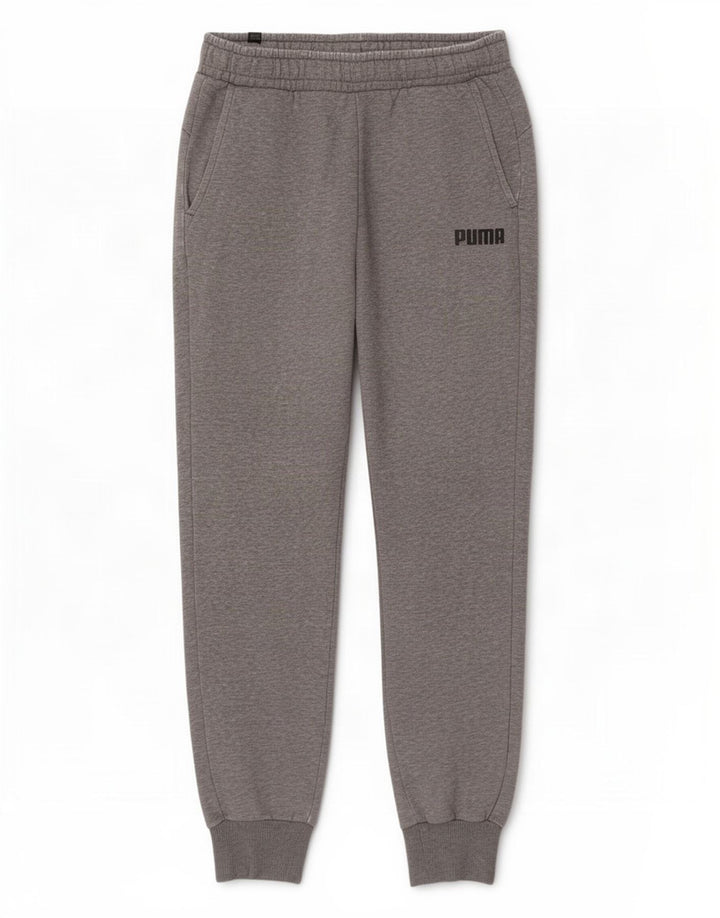 Puma Pantalon de Survêtement Joggers Homme Gris Moyen Moucheté