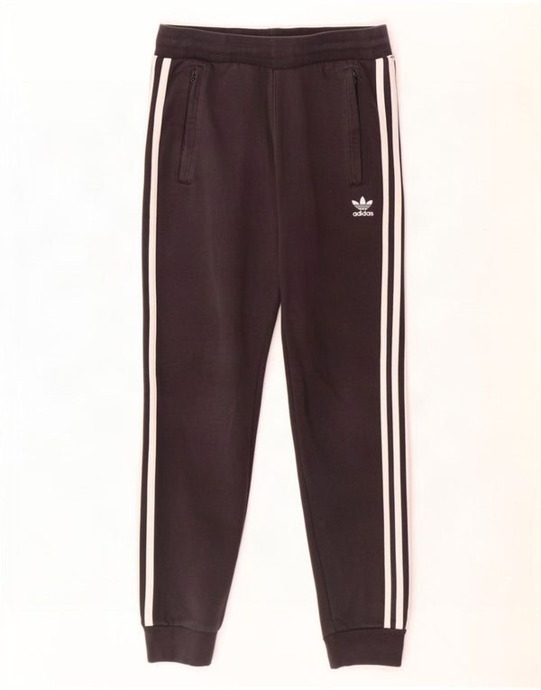 Adidas Pantalon de survêtement pour homme en coton noir moyen