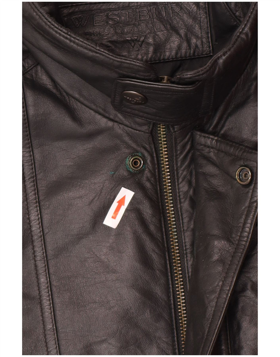 WESTBURY Veste en cuir homme IT 52 XL Cuir noir