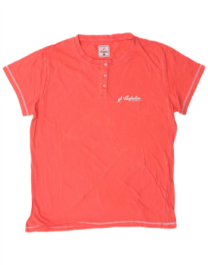 AUSTRALIAN L'ALPINA T-Shirt Femme UK 18 XL Rose