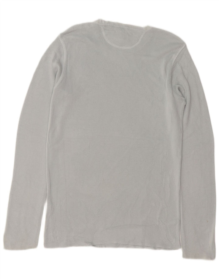 Armani Jeans Haut à manches longues pour homme en coton gris grand