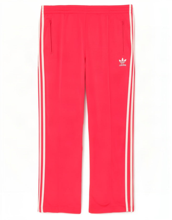 Adidas Pantalon de survêtement pour femme UK 12 Rose moyen Polyester