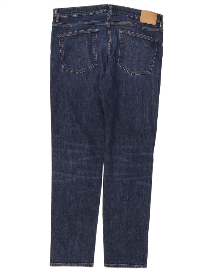 Gant Jean Slim Homme W36 L32 Bleu Coton