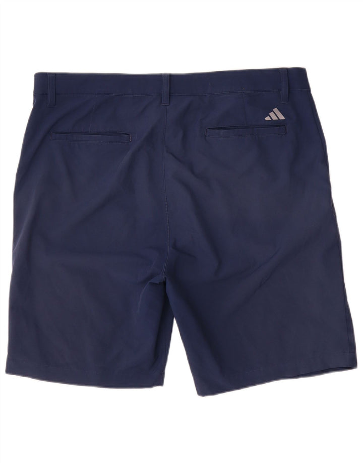 Adidas Short Chino Homme W34 Large Bleu Marine Polyester