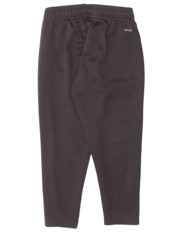 Adidas Pantalon de survêtement Climalite Garçon 3-4 ans Noir Polyester
