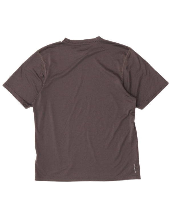 The North Face T-Shirt Homme Haut Petit Gris Polyester